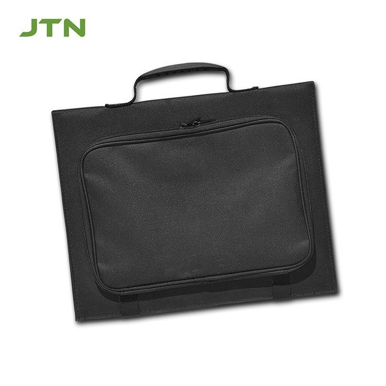 방수 IP65 모노 태양전지 30W USB 2.0 출력 캠핑 충전기 작은 접이식 검은색