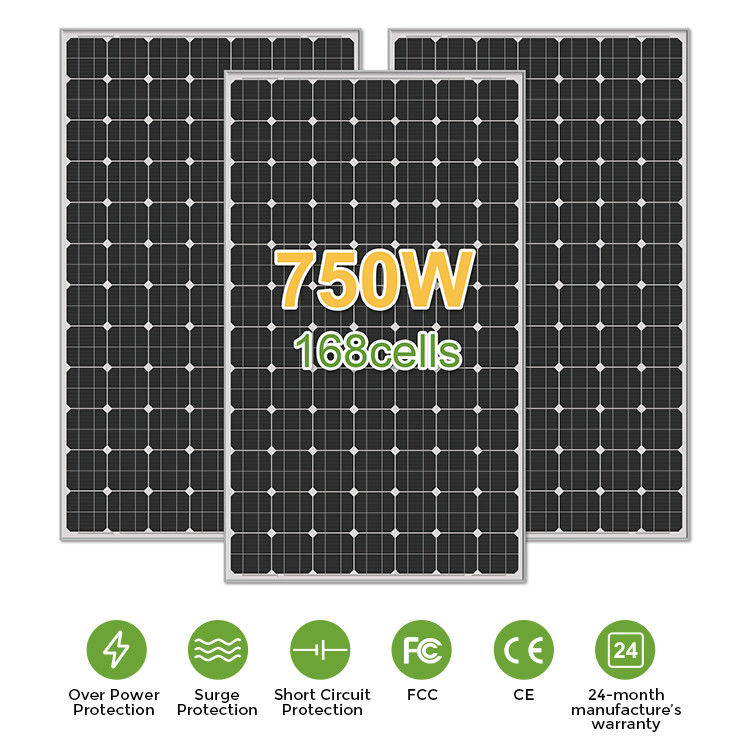 MC4 출력 OEM 태양 전지 패널 100W 250W 350W 450W 500W 700W 800W 1000W 2000W 상업용